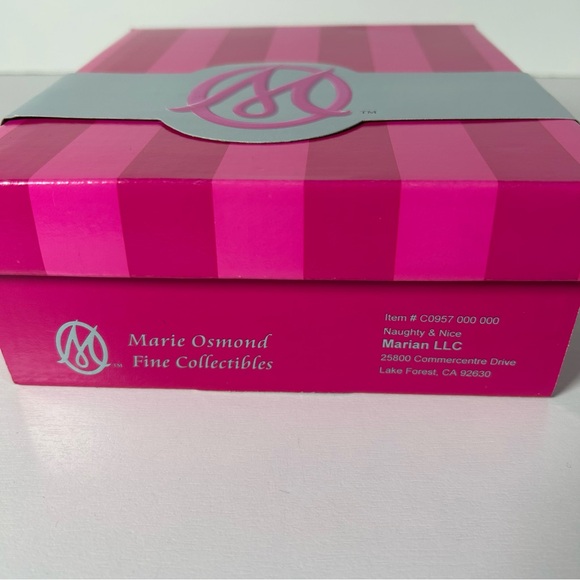 Marie Osmond Naughty And Nice Series “Wee Bee” 2003 Resin Babies New Vintage - Picture 8 of 8